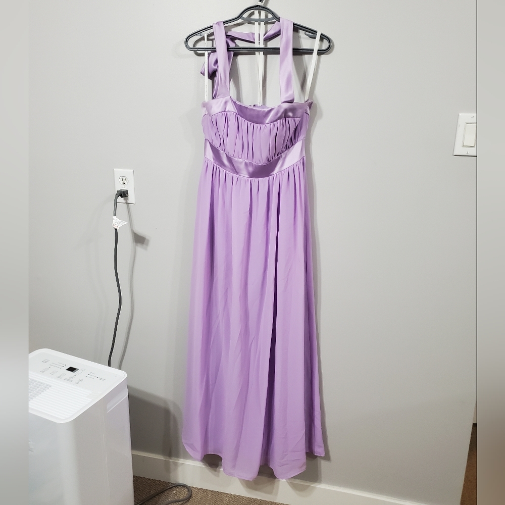**SOLD** Lavender Floor Length Dress